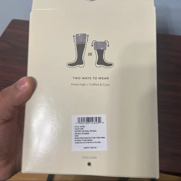 UGG Shayne Boot Socks Shoe size 5-11 New - Picture 10 of 12